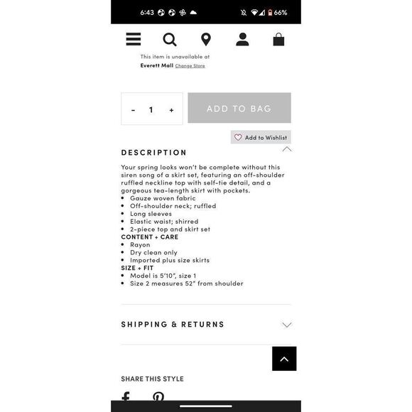 TORRID MULTI STRIPE OFF-SHOULDER GAUZE SKIRT SET SIZE 3 - Picture 3 of 10